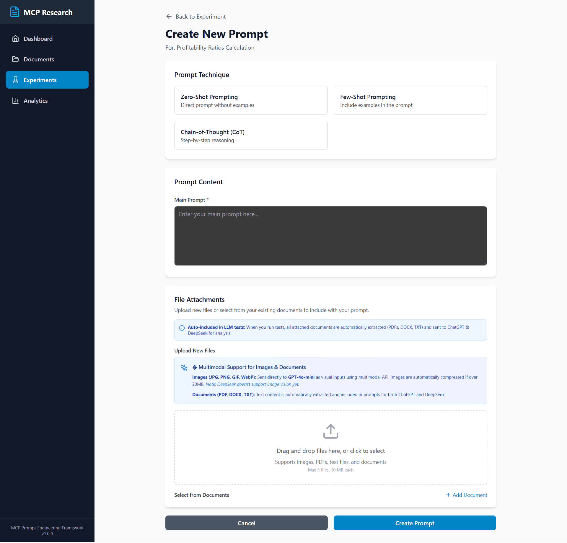 Experiment Execution